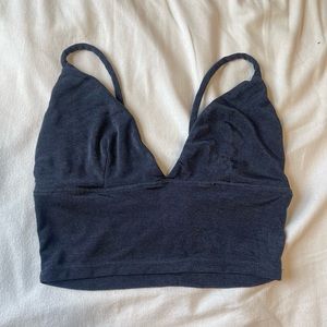 Urban Outfitters Blue Crop Top